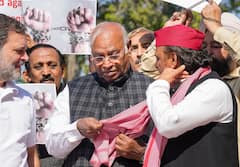 राहुल गांधी से अखिलेश यादव की दोस्ती की 5 नई तस्वीरें, खरगे से गुफ्तगू करते आए नजर