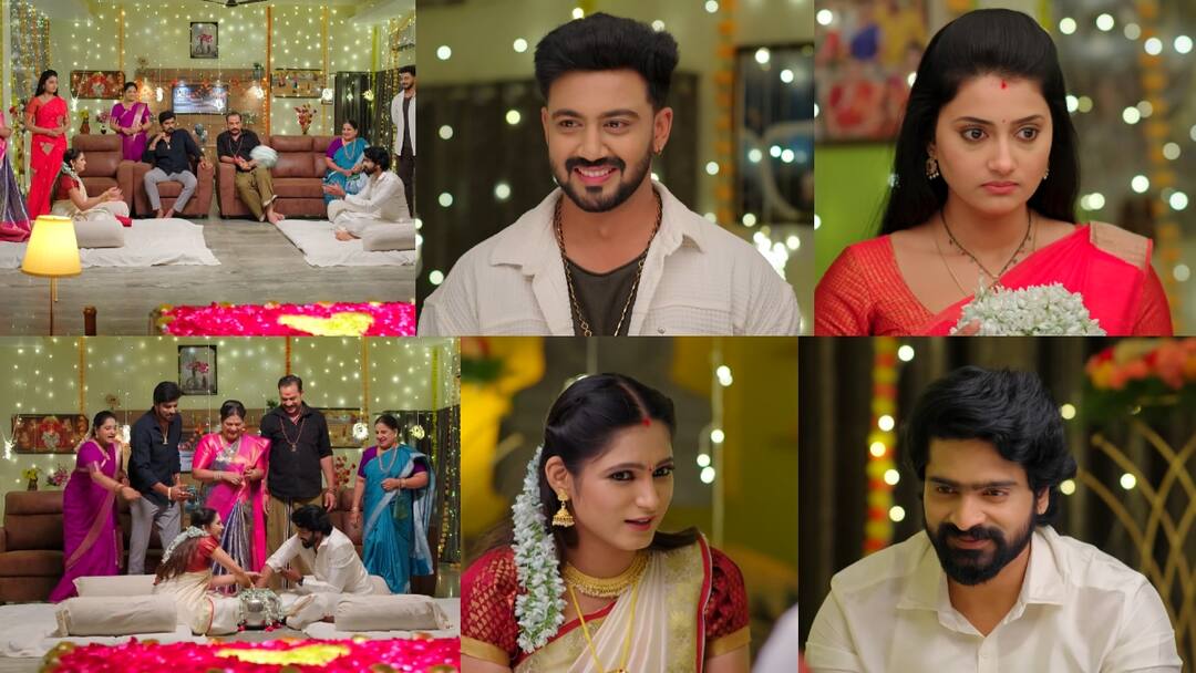 Satyabhama Serial Today February 7th: సత్యభామ సీరియల్: ఫస్ట్ నైట్ ఆటల్లో సత్యకి అవమానం.. చివరి నిమిషంలో మెలిక.. సంజయ్ ఆశలు అడియాసలేనా! satyabhama serial february 7th today episode written update in telugu Satyabhama Serial Today February 7th: సత్యభామ సీరియల్: ఫస్ట్ నైట్ ఆటల్లో సత్యకి అవమానం.. చివరి నిమిషంలో మెలిక.. సంజయ్ ఆశలు అడియాసలేనా!