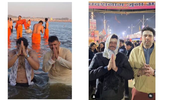 देशभरात प्रयागराज येथील कुंभमेळ्याची चर्चा असून देशाच्या कानाकोपऱ्यातून भाविक कुंभमेळ्यात पवित्र स्नान करण्यासाठी जात आहेत. त्यामध्ये, अगदी पंतप्रधान नरेंद्र मोदींपासून ते सर्वसामान्य नागरिक व सेलिब्रिटींचाही उत्साह दिसून येत आहे.