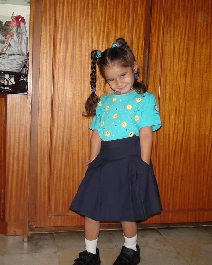 The actress recently shared elegant pictures from wedding festivities, where she stunned in a black velvet lehenga and a pink floral salwar kameez.