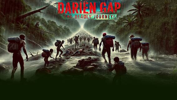 Darien Gap Crossing in Telugu | మానవ అక్రమరవాణాకు దారి చూపెడుతున్న మహారణ్యం | ABP Desam