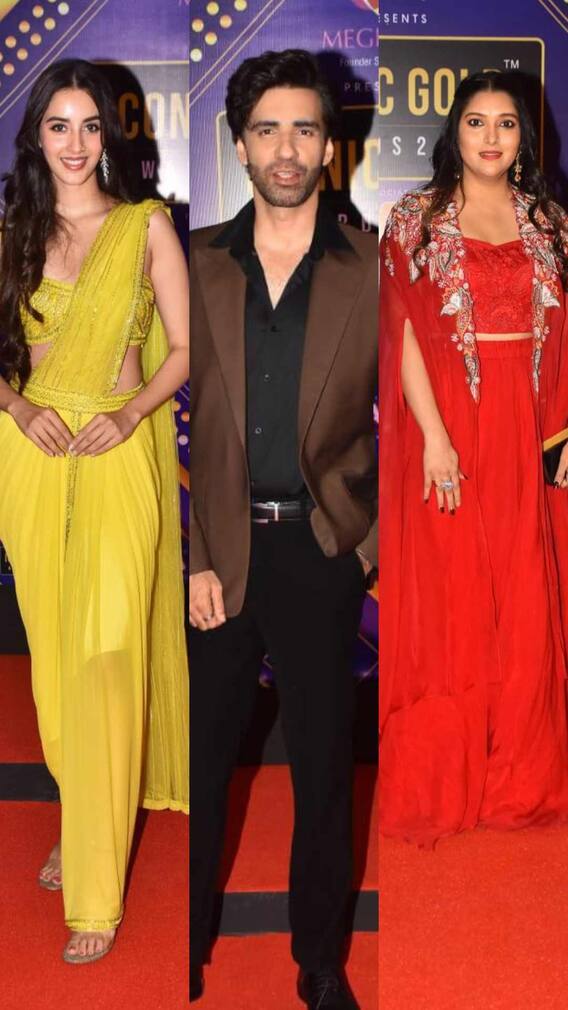 आइकॉनिक गोल्ड अवॉर्ड में एक से बढ़कर एक लुक में नजर आए सितारे, देखें तस्वीरें