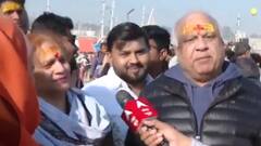 'बोस्टन में भी है महाकुंभ की खूब चर्चा', भारतीय मूल के अमेरिकी दंपति ने स्नान के बाद किया खुलासा