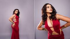 Nisha Guragain: મોડલ નિશા ગુરગેને રેડ બોડીકોનમાં બતાવ્યું હોટ ફિગર, જુઓ વાયરલ તસવીરો