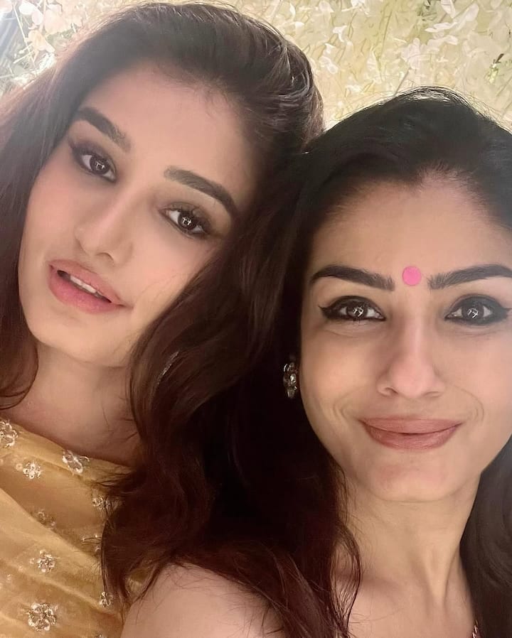 Raveena affectionately called her daughter 