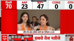 Election Result 2025: After Parvesh Verma’s Victory, His Family Addresses the Media | ABP NEWS
