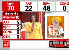 Election Result 2025: BJP Launches 'Delhi Ke Dil Mein Modi' Poster Amid Strong Delhi Election Victory | ABP NEWS