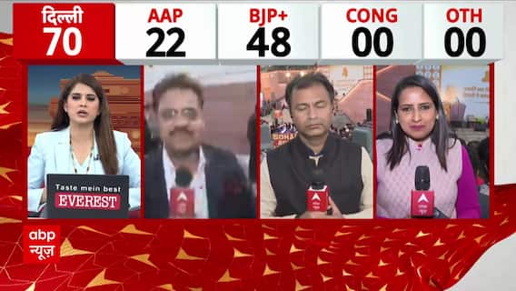 Delhi Election Result LIVE: BJP Celebrates Historic Victory at Party Headquarters as AAP Faces Major Defeat in Delhi