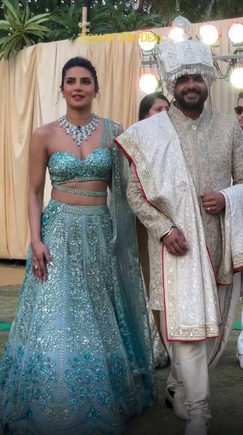 भाई की शादी में प्रियंका ने बखूबी निभाया बड़ी बहन का फर्ज, तस्वीरें हैं सबूत