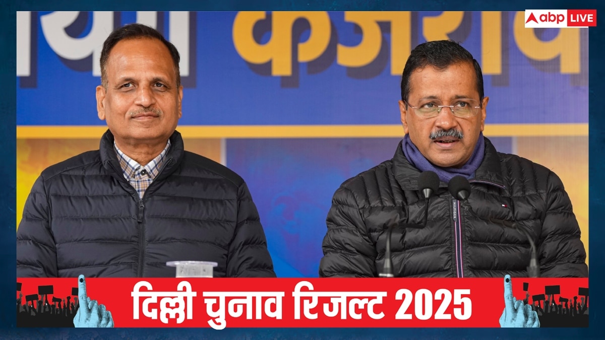 अरविंद केजरीवाल, मनीष सिसोदिया और सत्येंद्र जैन, जेल जाने वाले तीनों नेता हारे