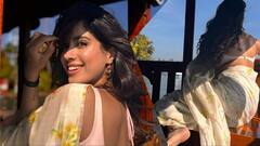 नाक में नथनी...पैरों में पायल पहन 'परम सुंदरी' बनीं जाह्नवी कपूर, तस्वीरें पर आप भी हार बैठेंगे दिल