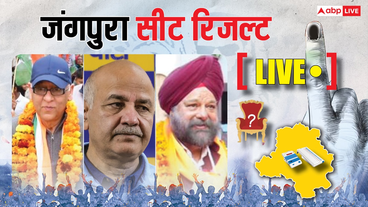 Jangpura Election Result 2025 Live: जंगपुरा सीट की जंग जीत पाएंगे मनीष सिसोदिया? कुछ देर में तस्वीर होगी साफ