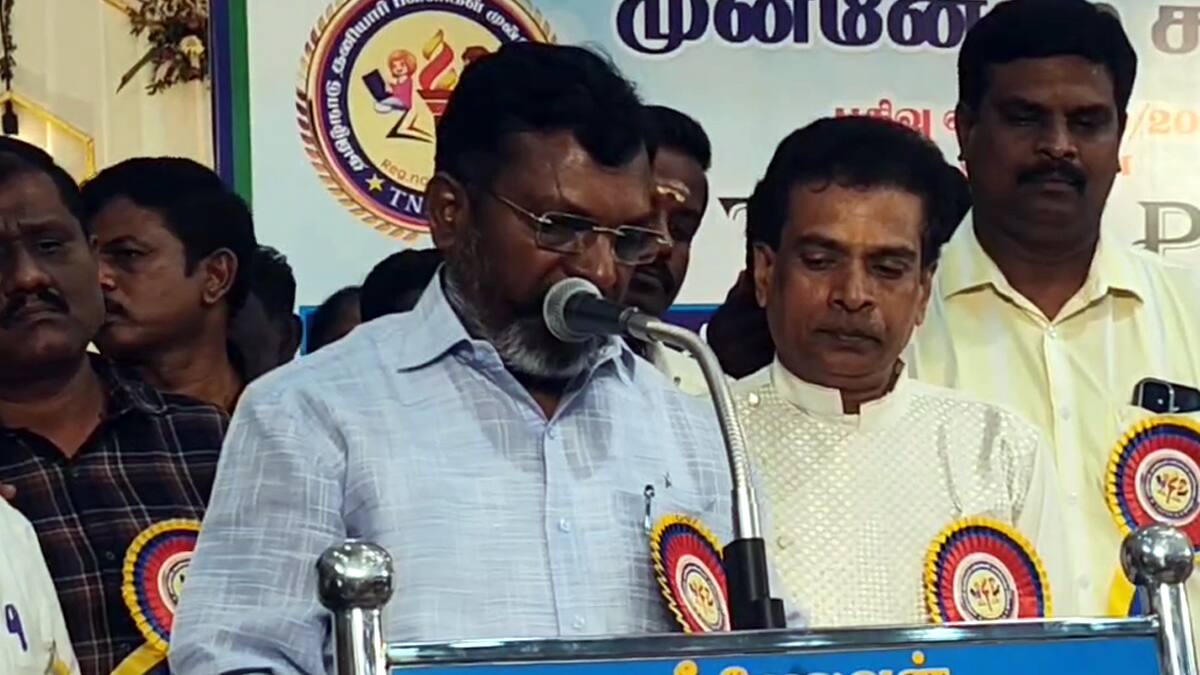 Thirumavalavan : ஆர்எஸ்எஸ் தான் ஆளுநருக்கு உச்சநீதிமன்றம்.. பகீரை கிளப்பிய திருமா !