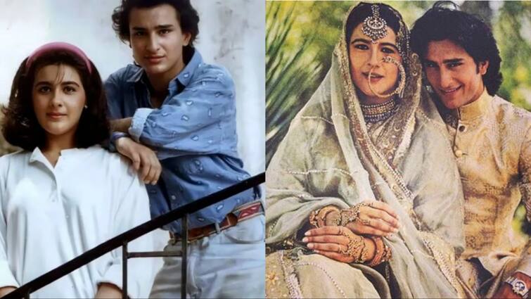 Amrita Singh had revealed that she used to be insecure with Saif Ali Khan stardom watch video सैफ अली खान की स्टारडम से होती थी अमृता सिंह को जलन? सालों पहले किया था चौंकाने वाला खुलासा