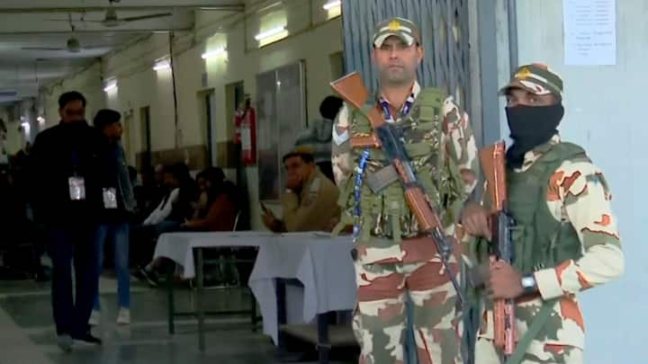 Delhi Assembly Election: Counting of votes under process in 19 counting centres across the national capital amid heightened security. AAP, BJP in strong competition with each other shows early trends.