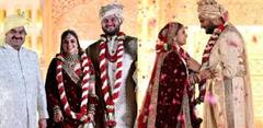 Jeet Adani-Diva Shah Wedding: ਜੀਤ ਦਾ ਹੀਰਾ ਕਾਰੋਬਾਰੀ ਦੀ ਧੀ ਨਾਲ ਹੋਇਆ ਵਿਆਹ, ਪਿਤਾ ਗੌਤਮ ਅਡਾਨੀ ਨੇ 10 ਕਰੋੜ ਕੀਤੇ ਦਾਨ; ਵੇਖੋ ਜਸ਼ਨ ਦੀਆਂ ਸ਼ਾਹੀ ਤਸਵੀਰਾਂ