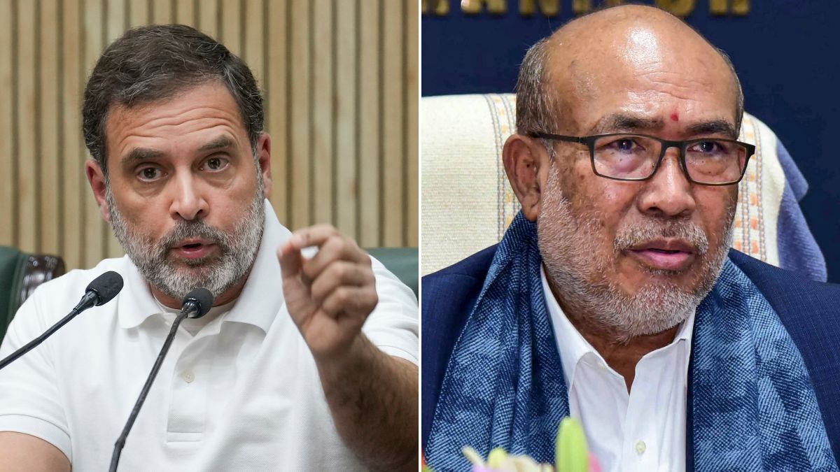 Rahul Gandhi Slams BJP, PM Modi After Biren Singh's Resignation: 'Instigated Division In Manipur For 2 Years'