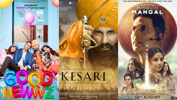 Akshay Kumar Films: अक्षय कुमार को बॉलीवुड का खिलाड़ी कहा जाता है. उन्होंने अपने करियर में एक से बढ़कर एक हिट फिल्में दी. वहीं एक साल तो ऐसा भी था जब एक्टर की चार फिल्में सुपरहिट रही थी.