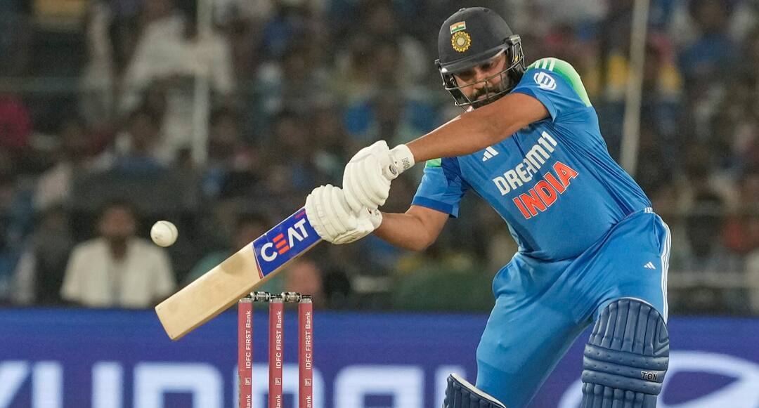 IND vs ENG 2nd ODI Rohit Sharma Shuts Down Critics With 32nd ODI Century Cuttack IND vs ENG 2nd ODI: Captain's Knock! Rohit Sharma Shuts Down Critics With 32nd ODI Century