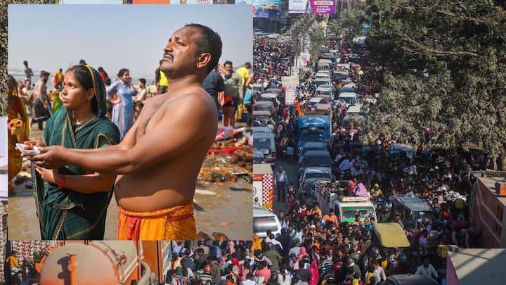 Kumbh Mela 2025: உத்தரபிரதேச மாநிலம் பிரயாக்ராஜில் நடைபெறும் மகா கும்பமேளா புகைப்படங்கள் பற்றி காணலாம். எவ்வளவு பக்தர்கள் வருகை தந்துள்ளனர் என்பது பற்றியும் காணலாம்.