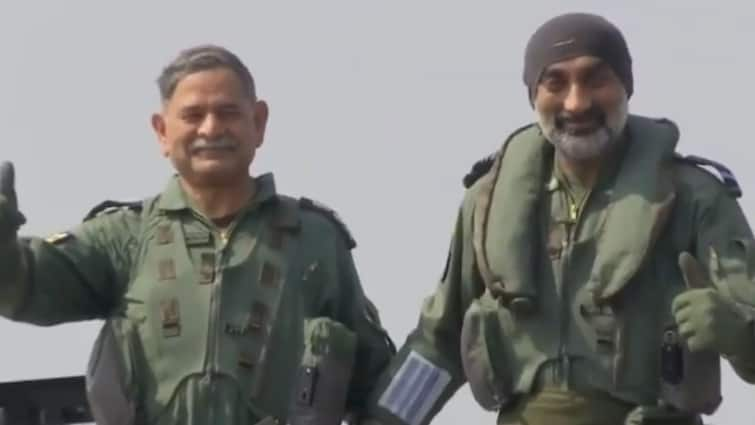 In A First, Army Chief And Air Chief Marshal Fly Tejas Fighter Jet During Bengaluru Show: Watch