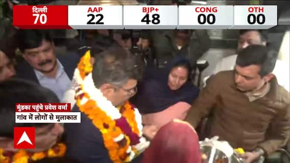 Delhi Election Result 2025: Parvesh Verma Receives Grand Welcome in Mundka After Winning New Delhi Seat