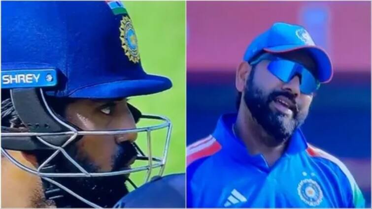 Rohit Sharma frustrated at KL Rahul Axar Patel after their decision to not opt for review against Joe Root IND vs ENG sports news Watch: जब राहुल और अक्षर के फैसले से रोहित शर्मा हुए निराश, वीडियो में देखें 'हिटमैन' का रिएक्शन