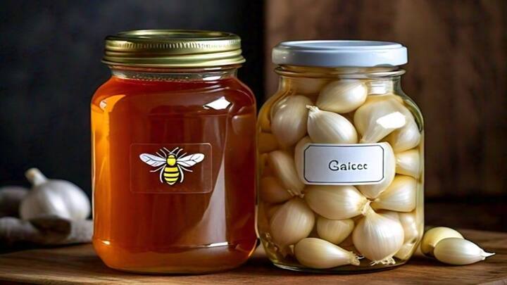 Garlic With Honey Benefits: લસણ એક એવી વસ્તુ છે જેનો ઉપયોગ અનેક પ્રકારના ખોરાક બનાવવામાં થાય છે. તેનો મસાલેદાર અને શક્તિશાળી સ્વાદ ખોરાકમાં એક અલગ સ્વાદ અને સુગંધ ઉમેરે છે. તે સામાન્ય રીતે દરેક રસોડામાં જોવા મળે છે. તેવી જ રીતે જો મધની વાત કરીએ તો તે પણ બધા રસોડામાં સરળતાથી મળી રહે છે. તેનું સેવન સ્વાસ્થ્ય માટે પણ ખૂબ જ ફાયદાકારક છે. મધ અને લસણ બંનેનો ઉપયોગ દવા તરીકે પણ કરવામાં આવે છે.
