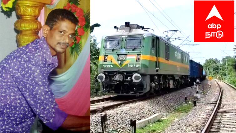 Daily wage worker commits suicide front of train after health issue wife left tnn பிரிந்து சென்ற மனைவி! கணவர் எடுத்த விபரீத முடிவு... ரயில் முன் பாய்ந்து கூலித் தொழிலாளி  தற்கொலை