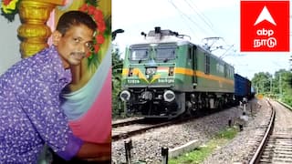 பிரிந்து சென்ற மனைவி! கணவர் எடுத்த விபரீத முடிவு... ரயில் முன் பாய்ந்து கூலித் தொழிலாளி  தற்கொலை