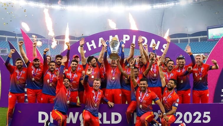 दुबई कैपिटल ने डेजर्ट वाइपर को हराकर इंटरनेशनल लीग के टी 20 लीग का खिताब जीता