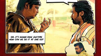 Karthik Subbaraj Suriya Retro Movie BTS as Comic இப்போவே ப்ரோமோஷனைத் தொடங்கிய சூர்யா..காமிக் வடிவில் வெளியான ரெட்ரோ BTS