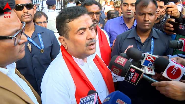 BJP Leader Suvendu Adhikari attacks Mamata Banerjee and Abhishek Banerjee over tussle within tmc high command speculation issue Suvendu Adhikari: 'ব্যানার্জি পরিবার জিন্দাবাদ বলে...', কোন প্রসঙ্গে কী বললেন শুভেন্দু ?