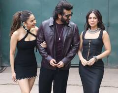 Mere Husband Ki Biwi: શૉર્ટ ડ્રેસમાં રકુલે બતાવ્યું ગ્લેમર, તો ટૉપ-સ્કર્ટમાં ભૂમિએ વર્તાવ્યો કહેર, જુઓ તસવીરો