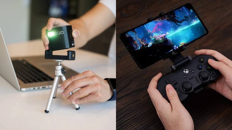 these essential accessories including mini projector and controller will turn your phone into super phone अपने फोन को बनाना है सुपरफोन? ये एक्सेसरीज करेंगी कमाल, आज ही करें ऑर्डर