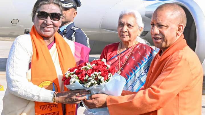 Maha Kumbh: மகா கும்பமேளாவில் திரெளபதி முர்மு புனித நீராடினார். அதன் புகைப்பட தொகுப்பு இங்கே..