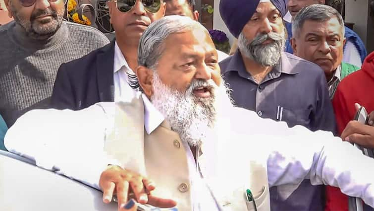 BJP's Action Against Haryana Minister Anil Vij Over 'Gaddar' Post Against CM Saini