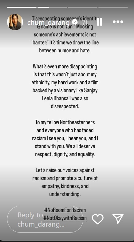 हम सभी इज्जत के काबिल हैं...', एल्विश यादव के 'अश्लील' वाले बयान पर चुम दरांग का पलटवार