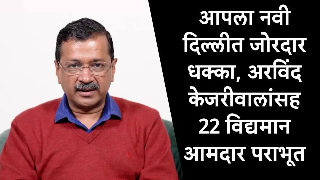 नवी दिल्लीत 25 आमदारांना मतदारांनी घरचा रस्ता दाखवला, भाजपचा 100 टक्के स्ट्राईक रेट, 6 आमदार पुन्हा विधानसभेत New Delhi Assembly Election only 14 MLA of AAP Won Election out of 36 MLA Contesting Election नवी दिल्लीत 25 आमदारांना मतदारांनी घरचा रस्ता दाखवला, भाजपचा 100 टक्के स्ट्राईक रेट, 6 आमदार पुन्हा विधानसभेत