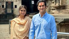 कृष्णराज महाडिक यांनी सोशल मीडियावर शेअर केला रिंकू राजगुरूसोबतचा फोटो, कॅप्शन देत म्हणाले, आज अभिनेत्री...