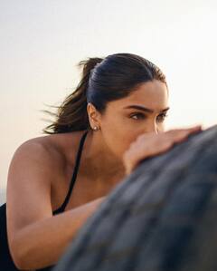 Sharvari Levels Up Her Fitness Game With Beach Workout, Check Out The Pics