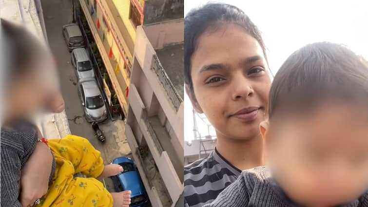 Delhi Woman Holds Baby On Roof's Edge To Record Video, Faces Backlash On Social Media