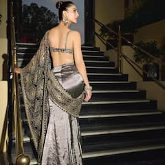 Vaani Kapoor Is A Vision Of Glamour In Metallic Saree, SEE PICS