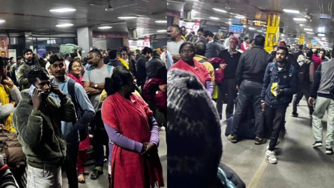 Delhi News: कुंभ के लिए सफर कर रहे यात्री की व्यथा, अपनी कंफर्म सीट पर भी नहीं बैठ सके why Ayodhya resident Devmuni said Cremation take place before prayagraj Kumbh snan News Delhi railway Station ann Delhi News: कुंभ के लिए सफर कर रहे यात्री की व्यथा, अपनी कंफर्म सीट पर भी नहीं बैठ सके