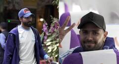 PHOTOS: ઇગ્લેન્ડ સામે અંતિમ વન-ડે રમવા અમદાવાદ પહોંચી ટીમ ઈન્ડિયા, જુઓ તસવીરો