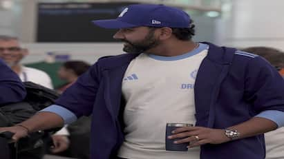 IND Vs ENG Rohit Sharma Led India Arrive In Ahmedabad