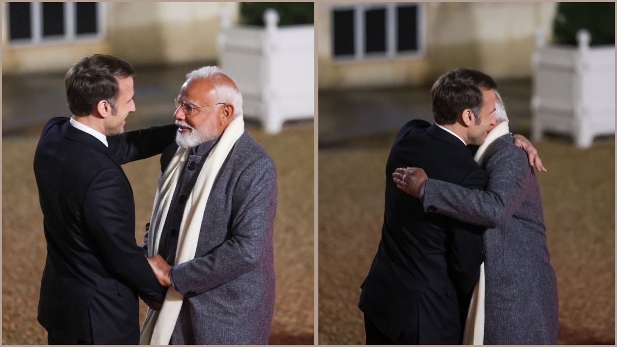 Modi in France: பிரான்ஸில் கடும் குளிரில் வரவேற்ற இந்தியர்கள்.. மேக்ரானுடன் விருந்து... அசத்தும் மோடி...