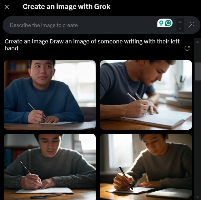 PM Modi Is Right! AI Apps Can't Draw A Person Writing With Left Hand — We Checked ChatGPT, Grok, Meta, DeepSeek, More
