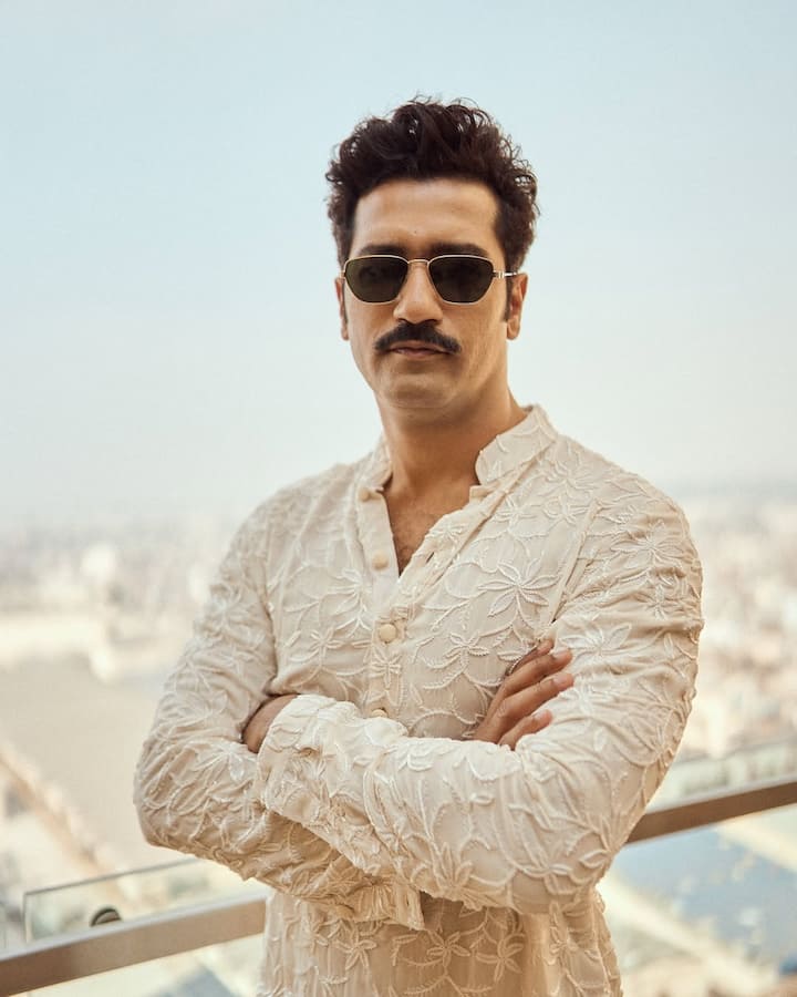 Set to release in theaters on February 14, Chhaava also stars Akshaye Khanna and is directed by Laxman Utekar. (All Image: Vicky Kaushal/Instagram.)