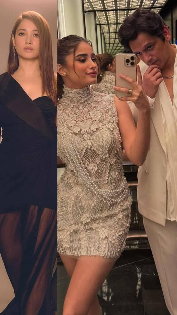 विजय वर्मा की बाहें थाम राशा ने दिए पोज, तमन्ना भाटिया ने किया ऐसे रिएक्ट